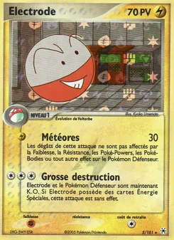 Électrode 5/101 EX Légendes Oubliées