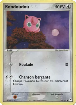 Rondoudou 63/101 EX Légendes Oubliées