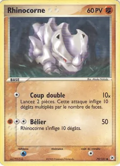 Rhinocorne 70/101 EX Légendes Oubliées