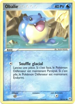 Obalie 74/101 EX Légendes Oubliées