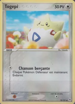 Togepi 78/101 EX Légendes Oubliées