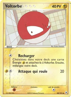 Voltorbe 80/101 EX Légendes Oubliées