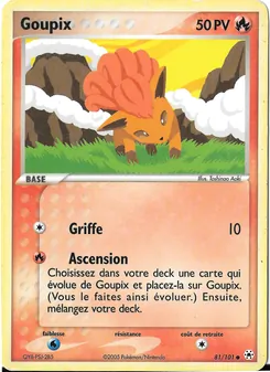 Goupix 81/101 EX Légendes Oubliées