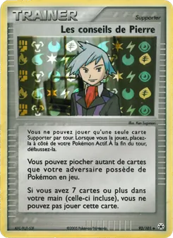 Les conseils de Pierre 92/101 EX Légendes Oubliées