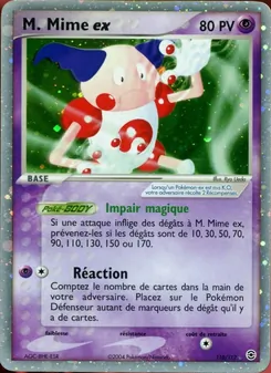 M. Mime ex 110/112 EX Rouge Feu & Vert Feuille