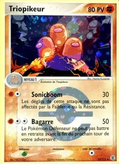 Triopikeur 22/112 EX Rouge Feu & Vert Feuille