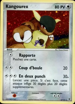 Kangourex 6/112 EX Rouge Feu & Vert Feuille
