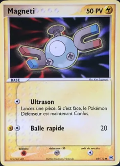 Magnéti 68/112 EX Rouge Feu & Vert Feuille
