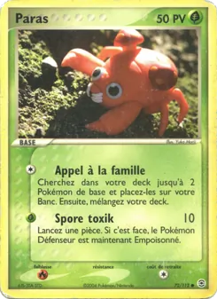 Paras 72/112 EX Rouge Feu & Vert Feuille