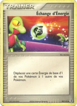 Échange d'Énergie 90/112 EX Rouge Feu & Vert Feuille