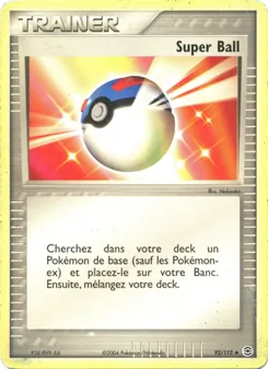 Super Ball 92/112 EX Rouge Feu & Vert Feuille
