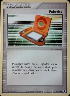Pokédex 96/112 EX Rouge Feu & Vert Feuille