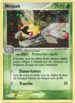 Ninjask 13/107 EX Deoxys