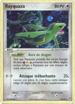 Rayquaza 22/107 EX Deoxys