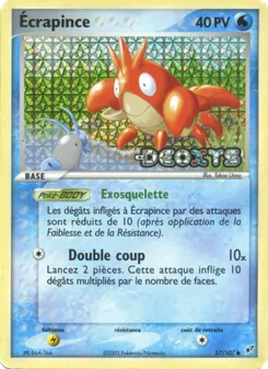 Écrapince 57/107 EX Deoxys