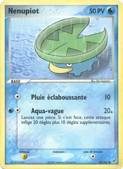 Nénupiot 63/107 EX Deoxys