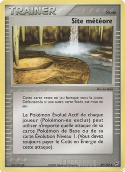 Site météore 89/107 EX Deoxys