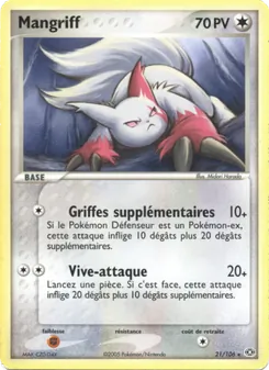 Mangriff 21/106 EX Émeraude