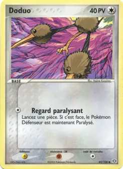 Doduo 45/106 EX Émeraude