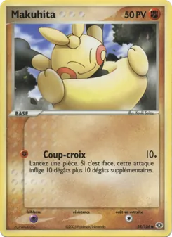 Makuhita 54/106 EX Émeraude