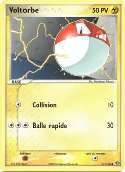Voltorbe 71/106 EX Émeraude