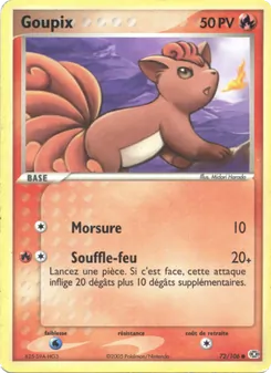 Goupix 72/106 EX Émeraude