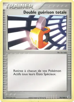 Double guérison totale 76/106 EX Émeraude