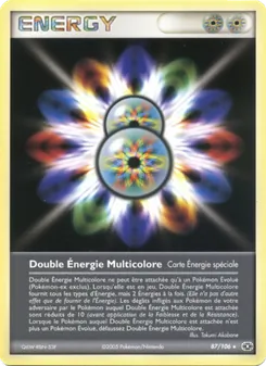 Double Énergie Multicolore 87/106 EX Émeraude