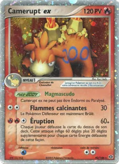 Camerupt ex 92/106 EX Émeraude
