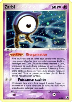 Zarbi A EX Forces Cachées Collection Zarbi