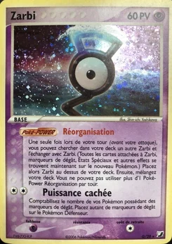 Zarbi G EX Forces Cachées Collection Zarbi