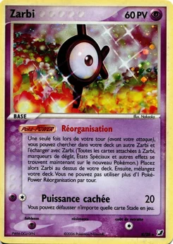Zarbi K EX Forces Cachées Collection Zarbi