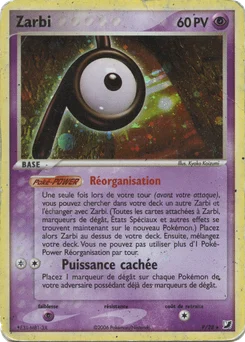 Zarbi P EX Forces Cachées Collection Zarbi