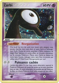 Zarbi R EX Forces Cachées Collection Zarbi