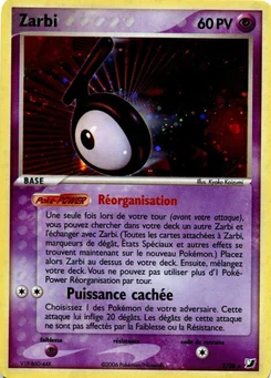 Zarbi T EX Forces Cachées Collection Zarbi