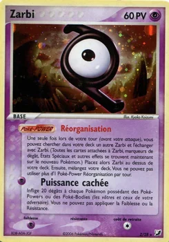 Zarbi Z EX Forces Cachées Collection Zarbi