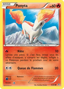 Ponyta 14/83 Générations