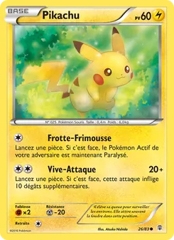 Pikachu 26/83 Générations