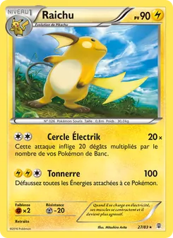 Raichu 27/83 Générations