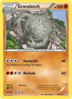 Gravalanch 44/83 Générations