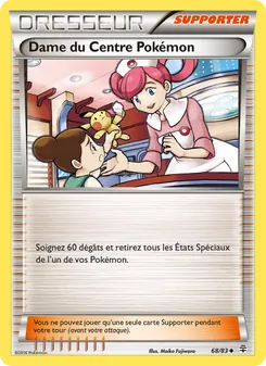 Dame du Centre Pokémon 68/83 Générations