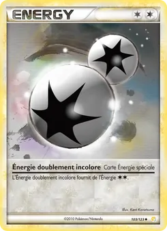 Énergie doublement incolore 103/123 HeartGold SoulSilver