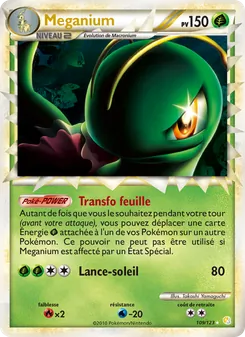Méganium 109/123 HeartGold SoulSilver