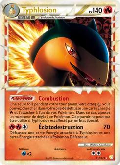 Typhlosion 110/123 HeartGold SoulSilver