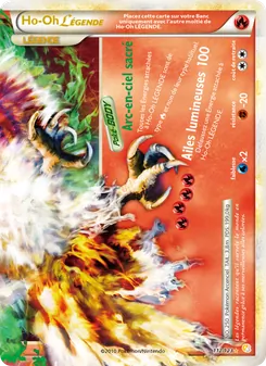 Ho-Oh LÉGENDAIRE 112/123 HeartGold SoulSilver