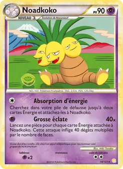 Noadkoko 18/123 HeartGold SoulSilver