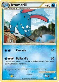 Azumarill 2/123 HeartGold SoulSilver
