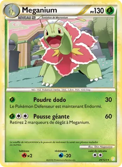 Méganium 26/123 HeartGold SoulSilver
