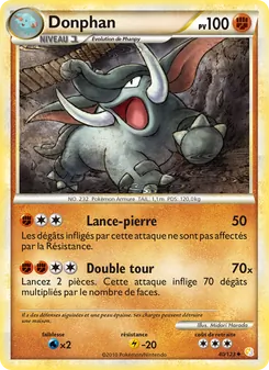Donphan 40/123 HeartGold SoulSilver