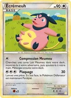 Écrémeuh 47/123 HeartGold SoulSilver